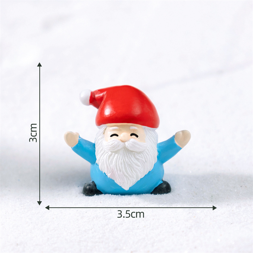 ミニクリスマスツリー装飾マイクロ風景装飾サンタクロースフィギ - Home Improvement Shop のレビューと価格