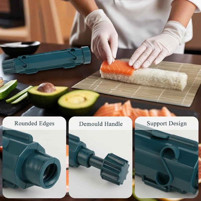 寿司作りキット、竹製寿司マット、寿司巻きマットキット、初心者 - Home Improvement Mall のレビューと価格