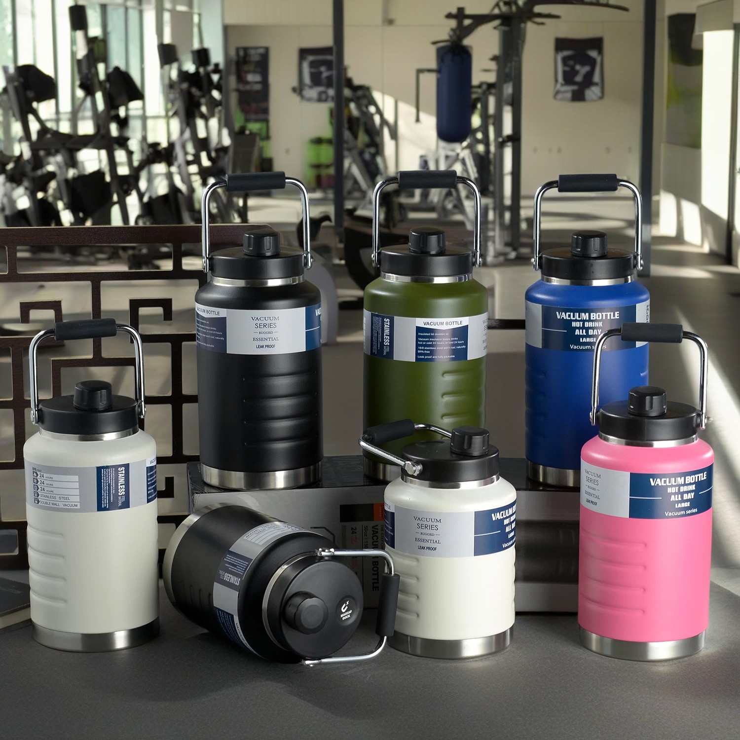 1つの大型2000mlスポーツウォーターボトル、2000ml - Home Improvement Mall のレビューと価格