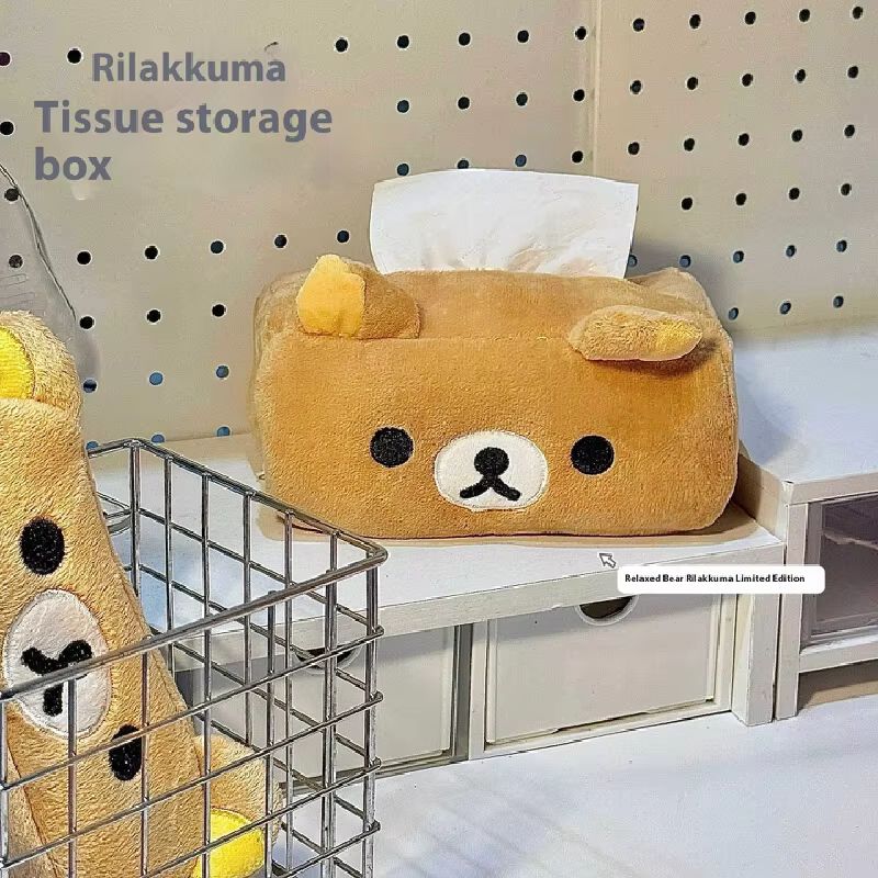 漫画かわいいリラックマクマぬいぐるみティッシュボックスホルダ - Home Improvement Mall のレビューと価格